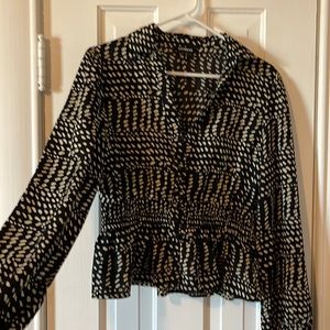 Express peplum blouse